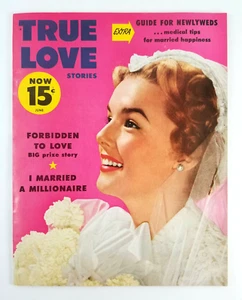 True Love Stories Magazine June 1955 Forbidden To Love I Married A Millionaire - Imagen 1 de 12