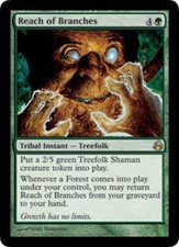 1x Reach of Branches MTG Morningtide NM Magic Regular