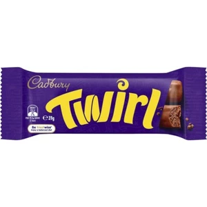 Cadbury Twirl Milk Chocolate Bar 40g X 6 Bars - Picture 1 of 2