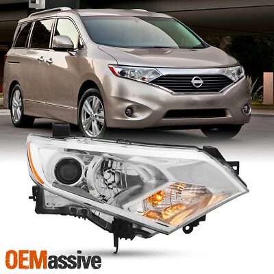 Faro lado pasajero original para Nissan Quest 12-17 2012-2017 [tipo halógeno] Foto 1 de 4