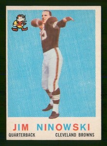 JIM NINOWSKI RC 1959 TOPPS 59 NO 125 NRMINT+  65029