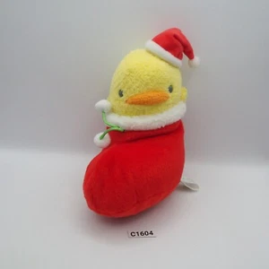 Piyo Chan Madre Ganso No Mori C1604 Eikoh 6" Peluche Navidad Calcetín Juguete Japón - Imagen 1 de 7