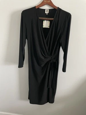 Платье женское Ann Klein с искусственным запахом размер большой - Изображение 1 из 4