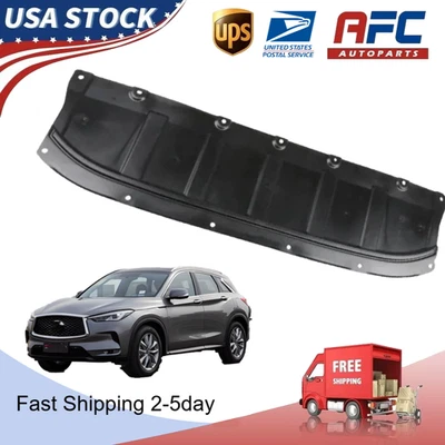 Protector contra salpicaduras delantero para Infiniti QX50 2019-2021 debajo de la cubierta del motor EE. UU. Foto 1 de 4
