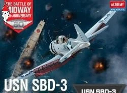 ACADEMY 1/48 USN SBD-3 BATTLE OF MIDWAY - Immagine 1 di 4
