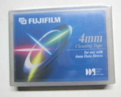 FUJI 4MM DAT CINTA DE AUDIO DIGITAL UNIDAD DE DATOS CABEZAL LIMPIEZA LIMPIADOR CINTA LIMPIA NUEVO Foto 1 de 2