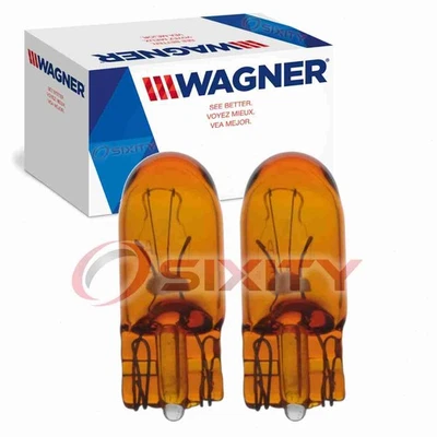 2 bombillas marcadoras laterales delanteras Wagner para 1983-1990 Plymouth Acclaim hl Foto 1 de 4