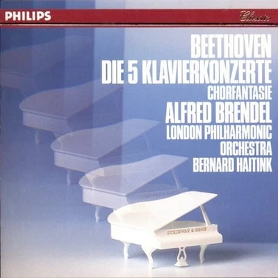 BEETHOVEN | KLAVIERKONZERTE CHORFANTASIE | BRENDEL HAITINK | 3xCD FATBOX PHILIPS - Bild 1 von 2