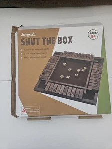 4-Player 12 Number Shut The Box Dice Game. Family Party Porch Pub Bar Board Game - Picture 1 of 6