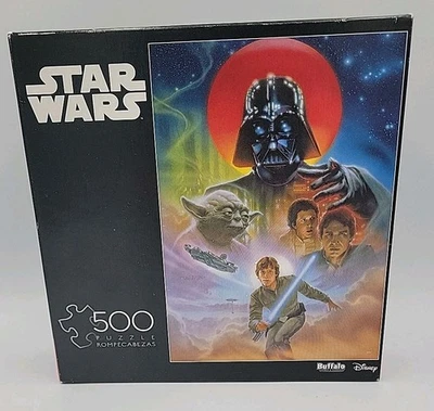 Puzzle Buffalo Disney Star Wars 500 Piezas 15x 21.25" Nuevo #03350 Foto 1 de 4