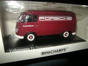 1:43 Minichamps VW T1 Lieferwagen 1963 "Porsche" in OVP Limited Edition - Bild 1 von 1