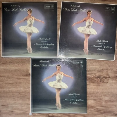 ANTAL DORATI: Tchaikovsky: swan lake ballet vol. 1,vol 2 & Vol 3 Lp’s - Image 1 of 3