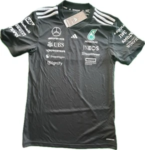 Mercedes AMG Petronas F1 Official Team Kit Adidas T-Shirt Trikot Herren Small Neu - Bild 1 von 9