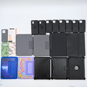 IPhone/IPad Cases & Keyboards by Otterbox, Logi, Samsung & More Lot of 21 - Picture 1 of 6