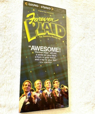 FOREVER PLAID HEAVENLY MUSICAL LONGBOX CD SEALED MINT ORIGINAL CAST RECORDING LP - Image 1 of 4