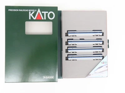 N Scale Kato 10-511 500 Series Shinkansen "Nozomi" Passenger Set of 4 - Image 1 of 4