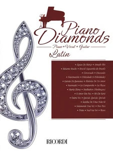 Piano Diamonds Latin Hits Vocal Sheet Music Chords Lyrics Songs Ricordi Book - Picture 1 of 1