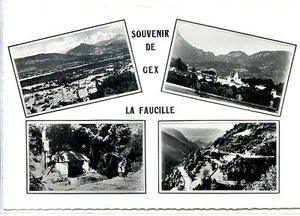 CP 01 - AIN - Gex La Faucille - Multivues n&b - Picture 1 of 1