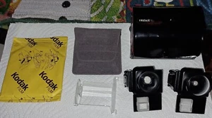 Vtg Focal Auxiliary Lens Set Telephoto & Wide-angle for Kodak Disc Cameras +Disc - Picture 1 of 4