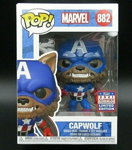 Funko Pop Marvel Capwolf #882 2021 Funkon exclusivo de Amazon - Imagen 1 de 7