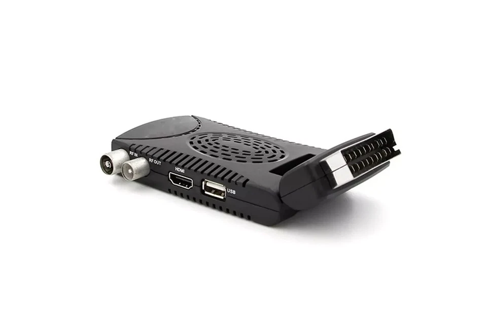 Decoder mini digitale terrestre dvb t3 scart 180 usb H.265 hdmi HD-333A - Immagine 1 di 1