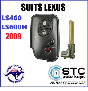 Lexus LS460 LS600H 2009 proximidad completa llave remota inteligente menos fob - Imagen 1 de 3