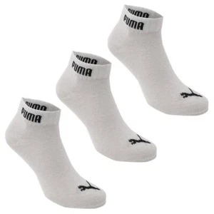 Puma Kids 3 Pack Quarter Socks Junior - Picture 1 of 6