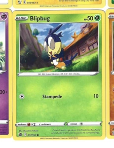 BLIPBUG - 17/163 - Pokemon Sword & Shield - Battle Styles - Picture 1 of 1
