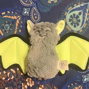 Slumberkins Bat Mini Halloween Plush Glow In The Dark Limited - Picture 1 of 6