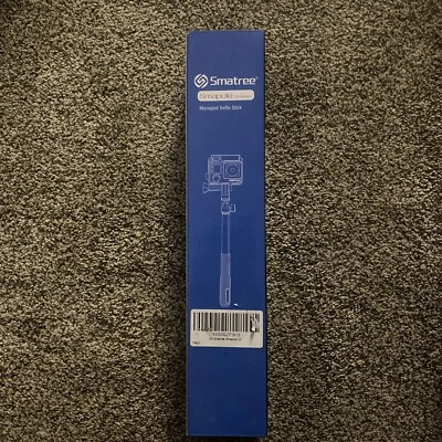 New Smatree Smapole Q Series Telescoping Selfie Stick W Tripod Stand for GoPro - Image 1 of 4