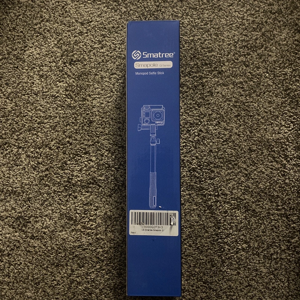 New Smatree Smapole Q Series Telescoping Selfie Stick W Tripod Stand for GoPro - Image 1 of 4