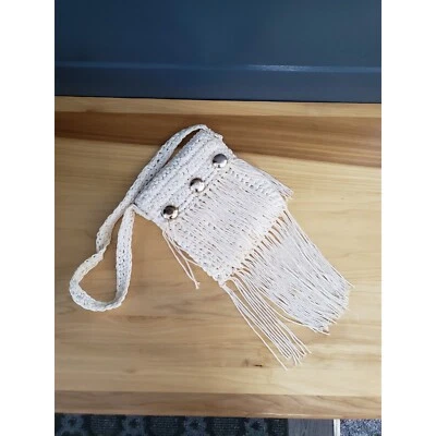 Bandolera vintage años 70 con flecos Foto 1 de 4