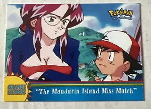 2000 POKÉMON TOPPS MANDARIN ISLAND MISS MATCH OR-16 LOGO BLU MAI GIOCATO RARO ❤️ - Foto 1 di 7