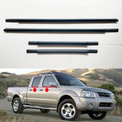 97-04 para Nissan Frontier Navara D22 doble cabina cinturón puerta resistencia sello goma Foto 1 de 4