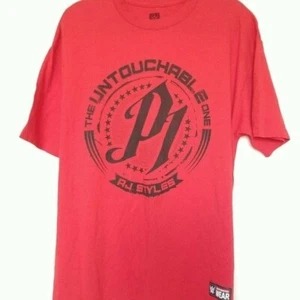 WWE Authentic Wear AJ Styles P1 Untouchable Graphic T-shirt Tee Mens XL Red - Picture 1 of 12