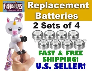 8 ERSATZ AKKUS FÜR WowWee FINGERLING Electronic Monkey, Faultier, Einhorn - Bild 1 von 1