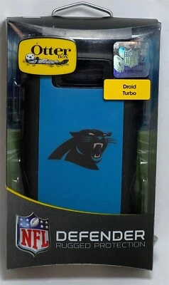 Otterbox Defender Case for Droid Turbo, NFL Carolina Panthers Edition - Image 1 of 3