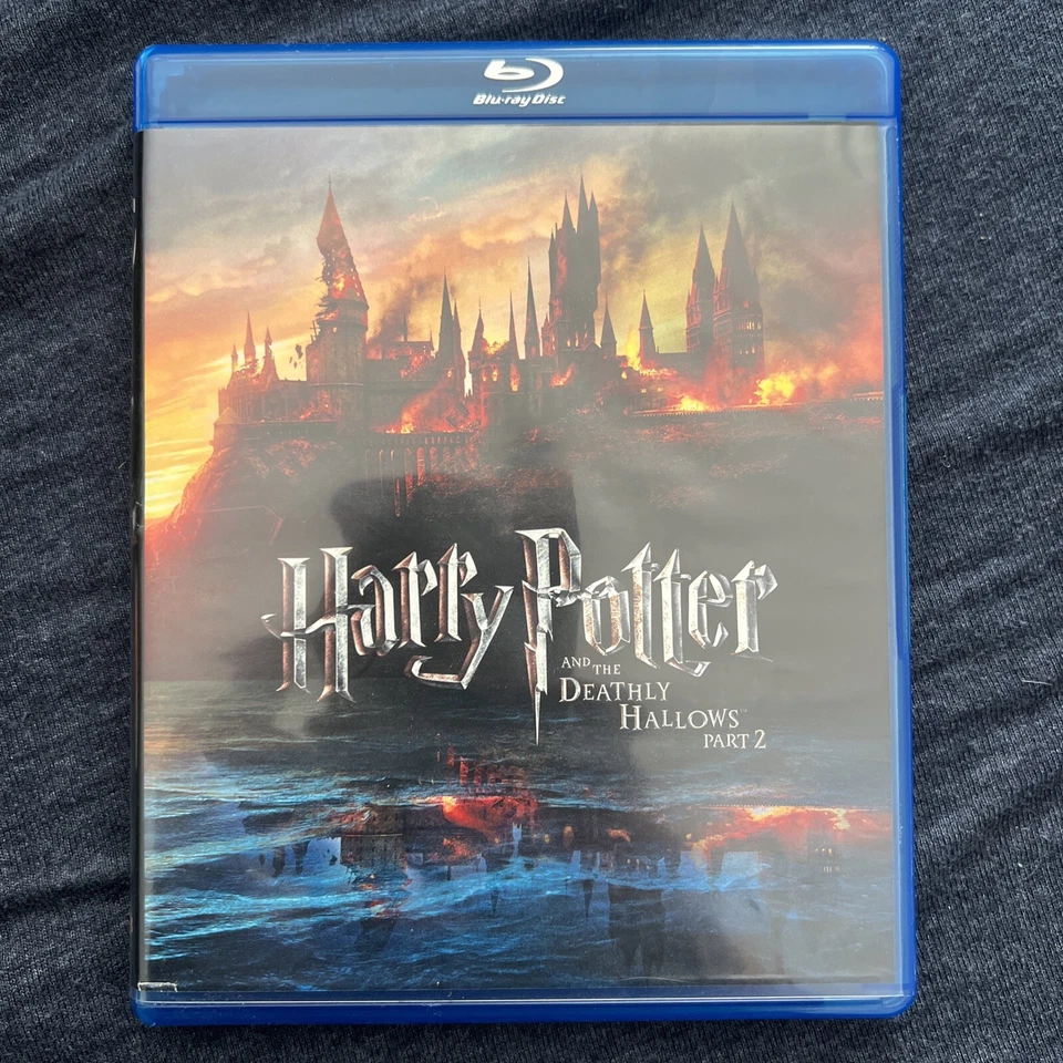 Harry Potter and The Deathly Hallows Part 2 Blu-ray 4 Disc Set VG Condition - Image 1 of 1
