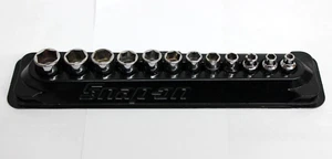 (RI3) Snap On (112TMMY) - 12 pc 1/4" Drive Metric Socket Set (5-15 mm) - W/ Tray - Picture 1 of 9