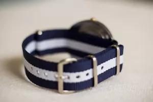 NATO Ballistic Nylon SS Military Striped Replacement Watch Strap / Band - Picture 1 of 44