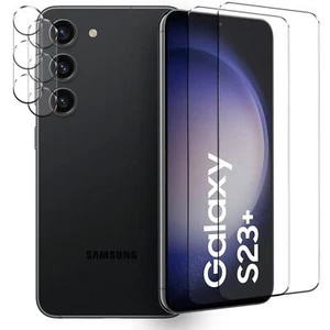 Schutzfolie für Samsung Galaxy S23 Plus Display Schutzglas 2x Kamera folie glas - Bild 1 von 7