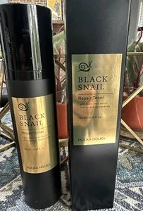 New In Box Holika Holika Black Snail Repair Toner 3.38 Oz - Picture 1 of 5