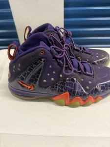 Nike Air Barkley Posite Max Phoenix Suns Size 8.5 Mens Purple 555097-581 - Picture 1 of 8
