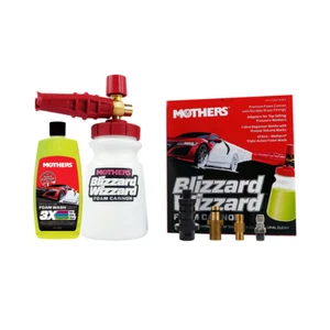 Mothers Blizzard Wizzard Foam Lance Gun Jet Washer Cannon Kit - Picture 1 of 1