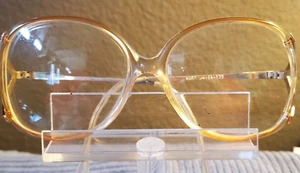 Vintage Plastic Oversize Eyeglasses Erin Rose 54-16-135 Frames Only Glasses - Picture 1 of 8