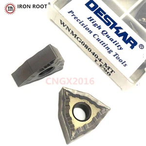 DESKAR 50P WNMG080404-MT LF90 CNC metal lathe Tool Cermet Turning Insert Steel - Picture 1 of 6