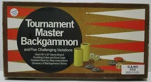 Tournament Master Backgammon & 5 Challenging Variations * Complete 1977 - Picture 1 of 4