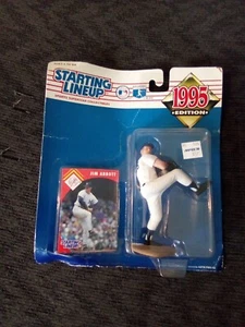 1995 JIM ABBOTT Starting Lineup New York Yankees Figure & Card Unopened - Picture 1 of 4