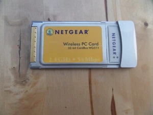 Wireless PC Card Netgear 32 bit CardBus WG511 - Picture 1 of 5