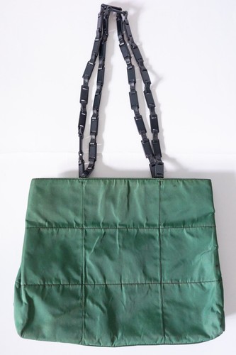 Borsa Prada Tote Bag Nylon Tessuto Verde Autore dal GIAPPONE